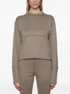 Artica Arbox Half-zip Long-sleeve T-shirt In Brown