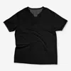 ARTICL3 MEN'S CUT CRU TEE IN BLACK