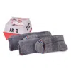 Articl3 Men's Gordito 2 Pack Extra Cushion Socks In Heather Grey