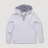 Articl3 Men's Waffle Hoodie In White