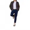 Articl3 Nomad Cotton Blend Pant In Navy In Blue
