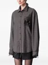 Article Ten Check-pattern Shirt In Black