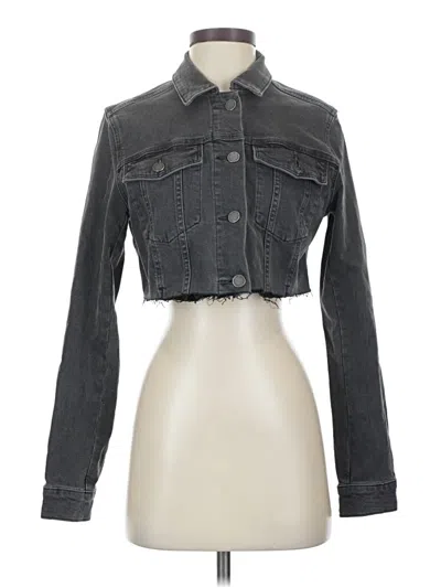 Pre-owned Articles Of Society Denim Jacket In Gray