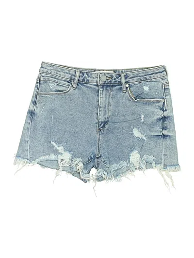 Pre-owned Articles Of Society Denim Shorts In Blue