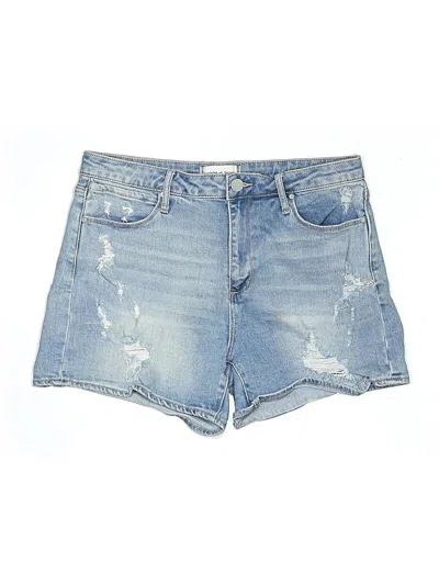 Pre-owned Articles Of Society Denim Shorts In Blue