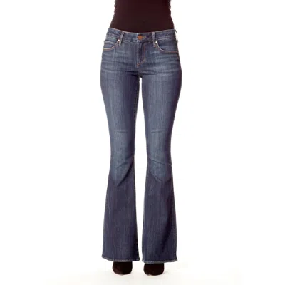 Articles Of Society Faith Flare Jeans In Sinister In Gray