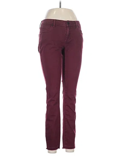 Pre-owned Articles Of Society Jeans In Burgundy