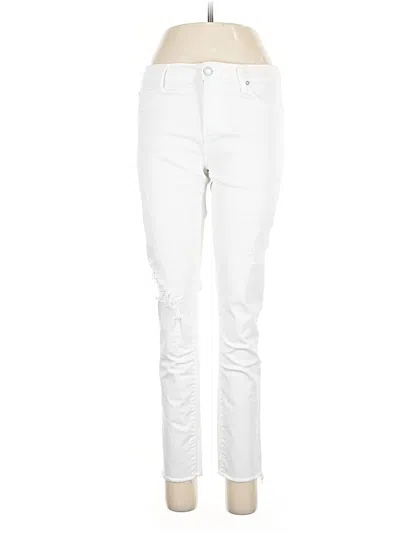 Pre-owned Articles Of Society Jeans In White