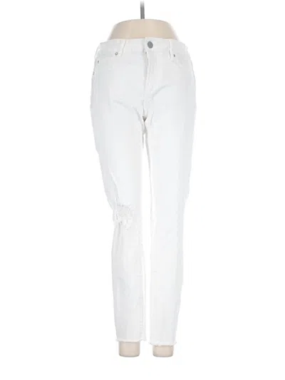 Pre-owned Articles Of Society Jeans In White