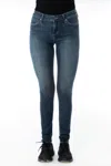 Articles Of Society Mid-rise Skinny Jeans In Adrian Blue In Blue