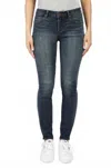 Articles Of Society Sarah Skinny Jeans In Blue In Blue