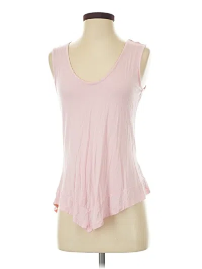Pre-owned Articles Of Society Tank Top Pink Plunge Neckline Tops