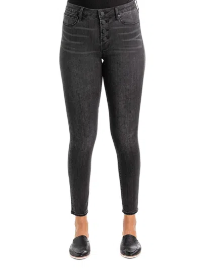 Articles Of Society Babies' Women's Britney High Rise Whiskered Jeans In Oneida