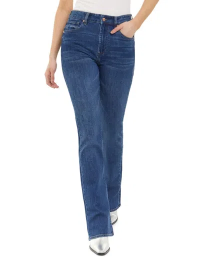 Articles Of Society Babies' Women's Leann High Rise Bootcut Jeans In Comet