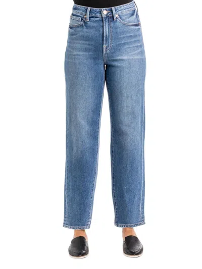 Articles Of Society Women's Village Whiskered Straight Jeans In Edge Brooke