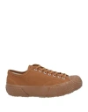 Artifact By Superga Man Sneakers Brown Size 9 Textile Fibers In Brown