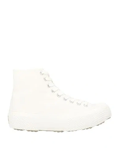 Artifact By Superga Woman Sneakers Ivory Size 7.5 Textile Fibers In White