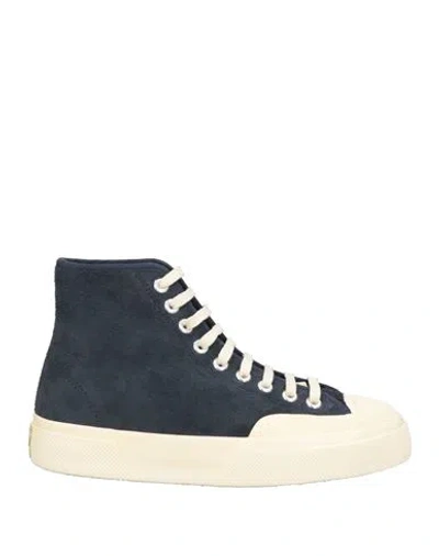 Artifact By Superga Woman Sneakers Midnight Blue Size 7.5 Leather