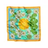 Artifact. Women's Blue / Green Glade Square Silk Scarf - Artifact X Kelly Thompson In Multi