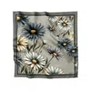 Artifact. Women's Blue / Neutrals Dusk Bloom Square Silk Scarf