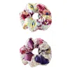 Artifact. Women's Blue / Pink / Purple Pomona Silk Scrunchie Pack X L In Multi