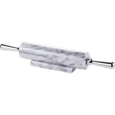Artifacts Trading Company ™ Artifacts Marble Rolling Pin With Aluminum Handles In Gray