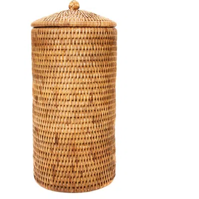 Artifacts Trading Company ™ Artifacts Rattan Double Toilet Roll Holder In Brown