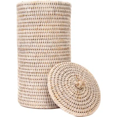 Artifacts Trading Company ™ Artifacts Rattan Double Toilet Roll Holder In Neutral