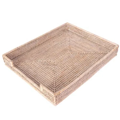 Artifacts Trading Company ™ Artifacts Rattan Office Paper Tray In Neutral