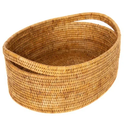 Artifacts Trading Company ™ Artifacts Rattan Oval Basket In Brown