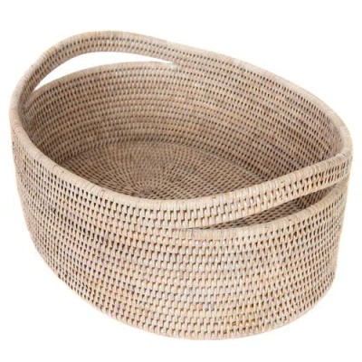 Artifacts Trading Company ™ Artifacts Rattan Oval Basket In Neutral