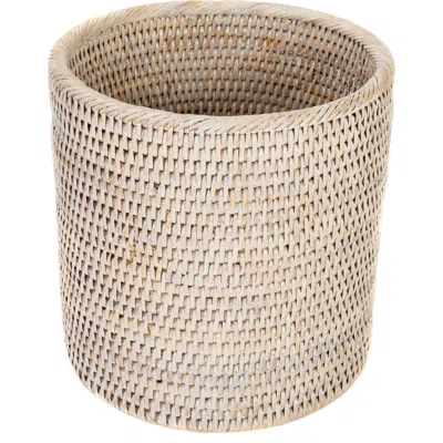 Artifacts Trading Company ™ Artifacts Rattan Petit Round Waste Basket In Neutral