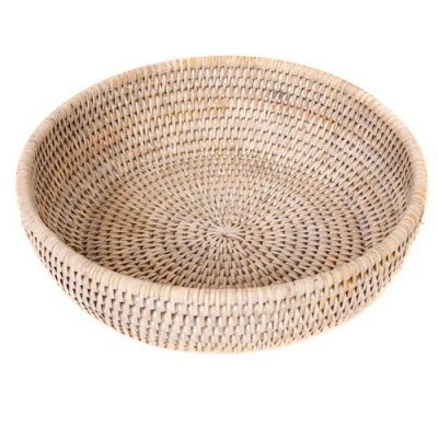 Artifacts Trading Company ™ Artifacts Rattan Rattan Everything Bowl In Pink