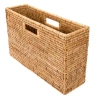 Artifacts Trading Company ™ Artifacts Rattan Rectangular Magazine Holder In Brown