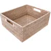 Artifacts Trading Company ™ Artifacts Rattan Rectangular Storage Basket In Neutral