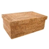 Artifacts Trading Company ™ Artifacts Rattan Rectangular Storage Box With Lid In Brown