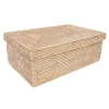 Artifacts Trading Company ™ Artifacts Rattan Rectangular Storage Box With Lid In Neutral