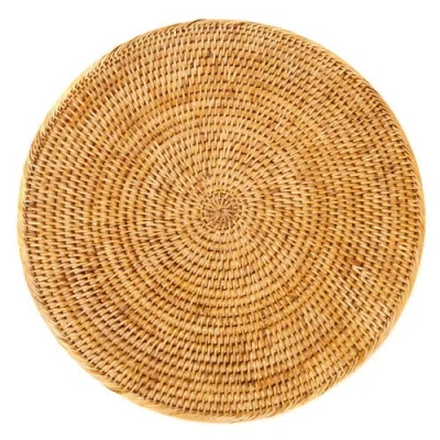 Artifacts Trading Company ™ Artifacts Rattan Round Placemat In Brown
