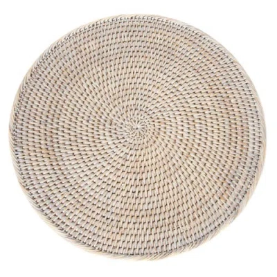 Artifacts Trading Company ™ Artifacts Rattan Round Placemat In Neutral