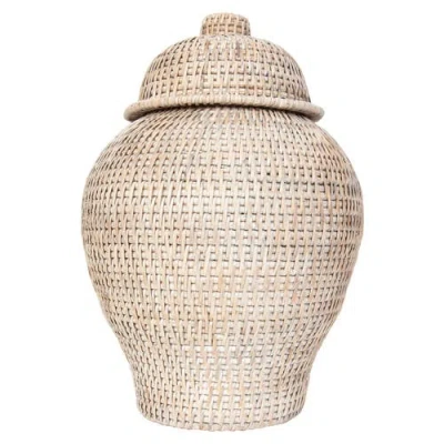 Artifacts Trading Company ™ Saboga Home Ginger Jar In Neutral