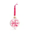 ARTIFACTUALLY FIRECRACKER PINK TREE DECORATION