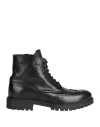 Artigiani Aurelio Giocondi Man Ankle Boots Black Size 10 Calfskin