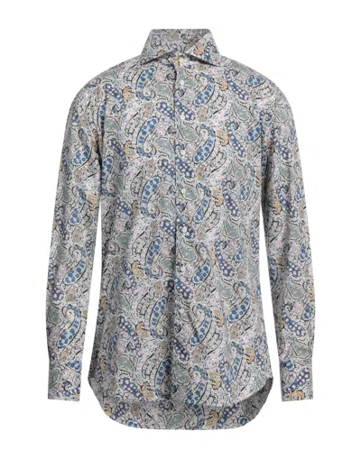 Artigiano Asoni Shirts In Navy Blue