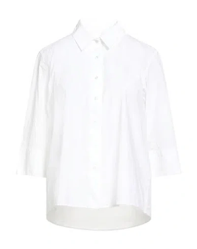 Artigiano Asoni Woman Shirt Off White Size 12 Cotton