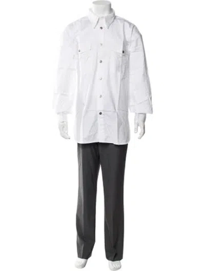 Pre-owned Artioli Long Sleeve Shirt In White
