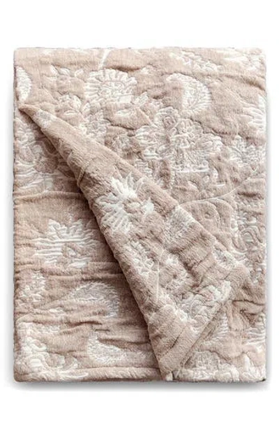 Artisan 34 Floral Jacquard Chenille Throw