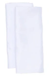 Artisan 34 Set Of 2 Avedon Satin Pillowcases In White