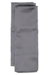 Artisan 34 Set Of 2 Avedon Satin Pillowcases In Gray