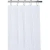 Artisan 34 Single Leaf Jacquard Cotton Shower Curtain