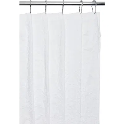 Artisan 34 Textured Cotton Shower Curtain